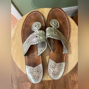 Classic bronze Jack Roger sandals size 9 women